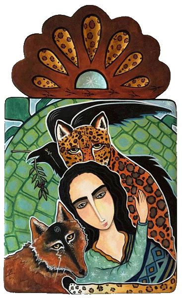 Wild Horse Speaks to Mary by Virginia Maria
                  Romero