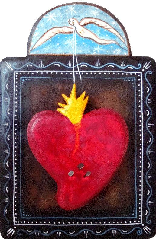 Christ Crucified by
                    Virginia Maria Romero