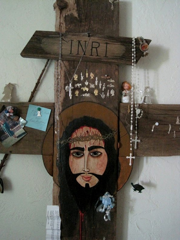 Our Lady of Gaudalupe- Tortugas Cross by
Virginia Maria Romero