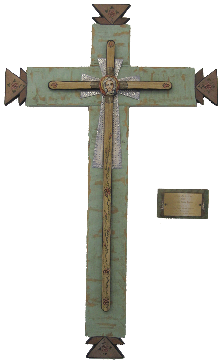 Virgen Maria Cruz by Virginia Maria Romero