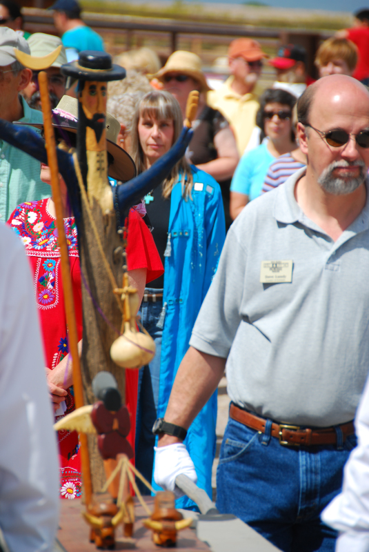 San Ysidro
                  bulto by Virginia Maria Romero at NMFRHM