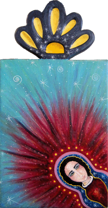 Tonantzin #2
                  Retablo by Virginia Maria Romero